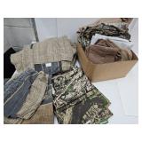 Lot of Sz. Full Sheet Sets Camo, Remington+