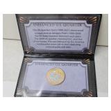 2019 Mass. Enhanced US Quarter Coin