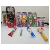 Pez & Candy Dispensers Mario, Star Wars +