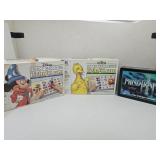 3 Games Disney, Sesame Street +