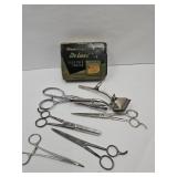 Remington Electric Shaver,  Lot Scissors Germany+