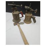 VTG Hand Torches & Mason Hammer
