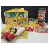 VTG American Logs, Toy Plush, Dolls, +