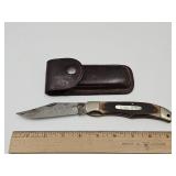 Old Timer with Leather Sheath