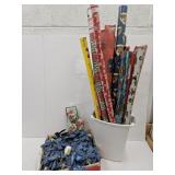 Christmas Wrapping Paper, Ornaments & Bows