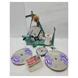 Vintage Custom Bow Machine with Ribbons & Pins