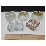 Ink Wells & Dresser Boxes