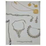 Costume Jewelry Rhinestones +