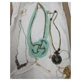 Nice Costume Jewelry Necklaces (& broken chain)
