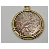 2 Gr Fine Silver Eagle Pendant