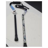 2 New Nice Adj. Offset Canes