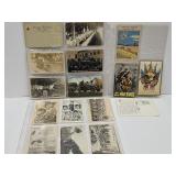 LOT Postcards War Bonds, War, Japanese, German +++
