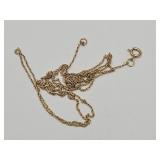 Chain Marked 14K PPC Or PPR