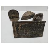 Cast Iron  Bacon Press, Sad Iron +