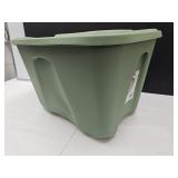 18 Gal Green Storage Tote