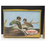 GENESEE BEER ^ ALE Sign  19 X 14"