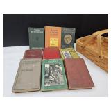 VTG Books, ONE  1st Edition,  Harold Wright,Basket