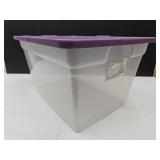 58 QT Clear Storage Tote
