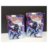 2 Marvel THOR  Hardback Books