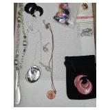 Costume Jewelry Necklace Marked RLN,Bronze