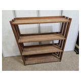 Antique Display  or Book Shelf 30 x 9 x 34" high