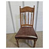 Vintage Wood Chair with Eagle on Back Richmond VA.