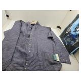 Blue Country Ladies XL Long Sleeve Shirt w Bag
