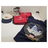 Bush Inaugeral Merch. New Shirt, Hats, Mug &Scarfs