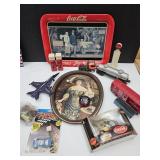 Fireball YOYO, Metal Airplane, Coke Trays, Shakers