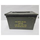 Metal Ammo Box  6 x 11 x 7" high