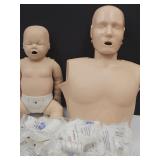 CPR & First Aid Infant  & Adult Training Manikins