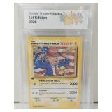 Pokemon Donald Trump 1st Ed. 2026 Fan Card
