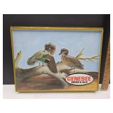 GENESEE BEER & ALE SIGN 19 X 14
