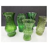 Lot of VTG Green Glasses, Tiaraware+