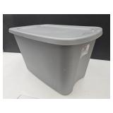 18 G Gray Storage Tote