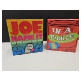 2 Games Joe Name It & In a Pickle