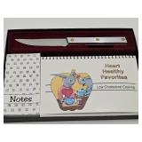 RADA Cutlery Knife w Note Pad & Recipes w Box