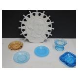 Westmoreland 3 1/2" Dishes, Souvenir Dish, +