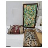 Holding Racks & Tudor Game Board,Rug