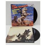 Record  Albums- LONE RANGER Western Songs& Bush