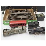 VTG American Flyer Train ,Wind Up, Transformer  +