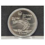 SIlver 1976 Canada Olympic Coin