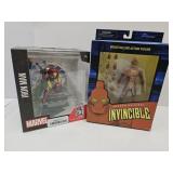 Marvel & Invicible Figures UNKNOWN IF COMPLETE