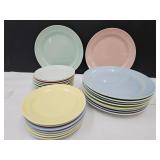 USA LU-RAY Dishes,   6 1/4"  -9 1/4"