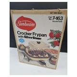 NOS Sealed SUNBEAM Electric Fry Pan