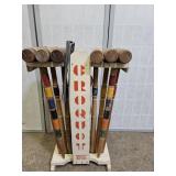 Vintage Croquet  Set South Bend Game