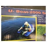 U Boat 2000 Fishing Boat seat, no pump