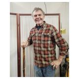 49" high Nice Wooden Walking Stick