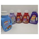 4 Bottles Detergent & 1 Fabric Softener