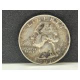 1957 Silver Washington Quarter Dollar Coin
